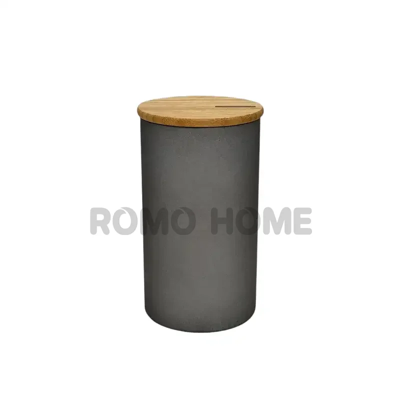 جا حبوبات شیشه ای بزرگ 1480 طوسی B3511
