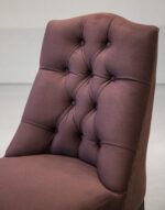 نمای دیگیر از صندلی کلودیا رنگ شکلاتی