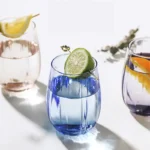 نمایی از لیوان لینکا آبی (ورکشاپ- دودی ) پاشاباغچه