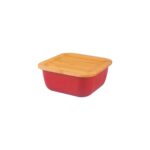 عکی دیگری از نگهدارنده غذا چهارگوش 10 سانت قرمز B3769