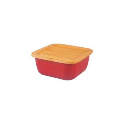 عکی دیگری از نگهدارنده غذا چهارگوش 10 سانت قرمز B3769
