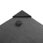 نمایی از سینی پذیرایی طوسی تخته سنگی دالاس تاشوو T0114