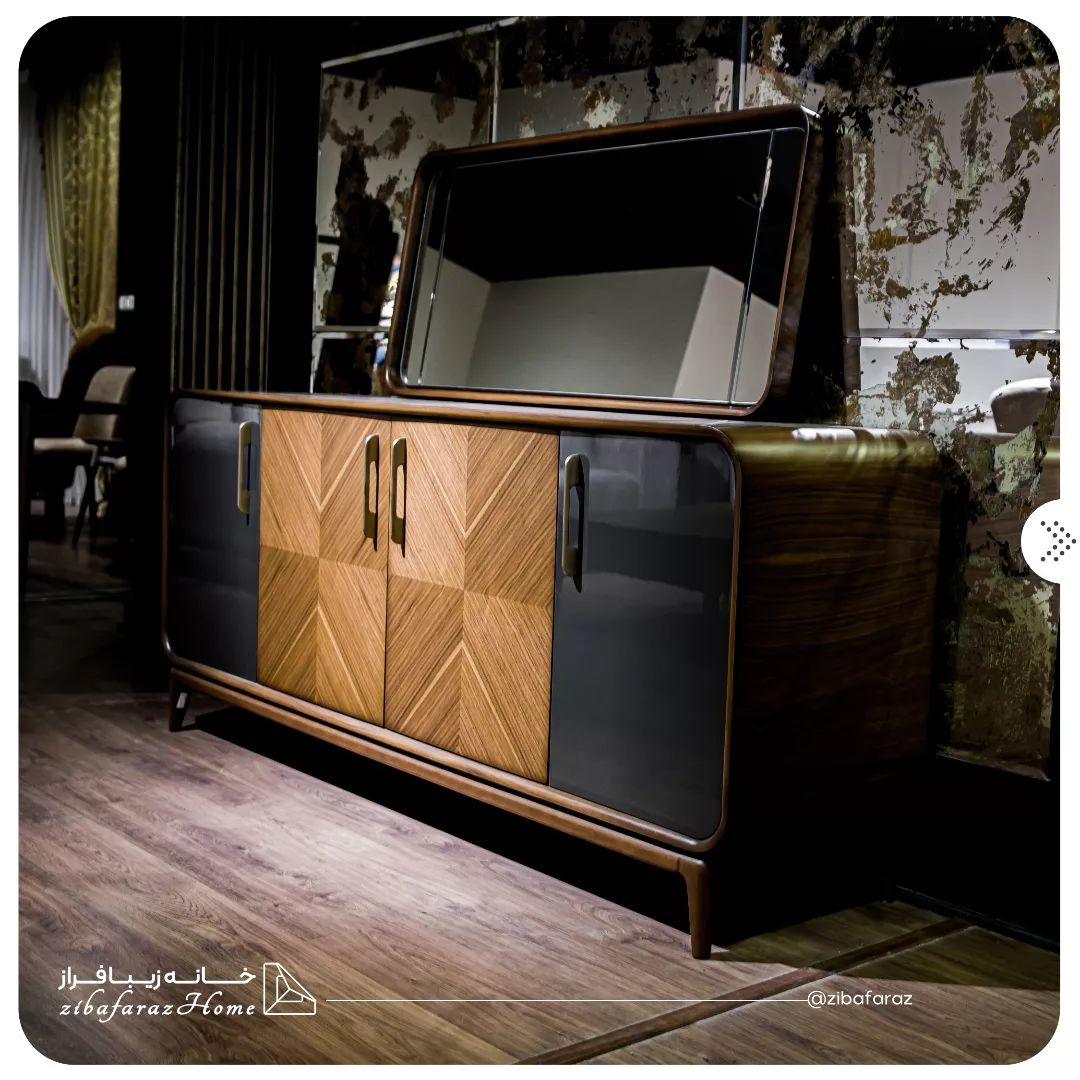 نمایی از میزآرایش زیبا و مدرن فروشگاه romohome