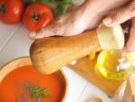 یک عکس زیبا از آسیاب نمک و فلفل کوچک نوچی بامبوم BBNC2