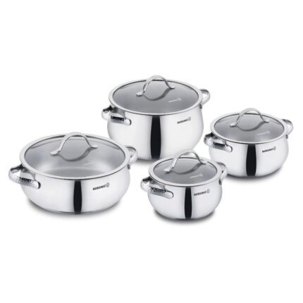 نمایی از سرویس 8 پارچه غذاپز سامارا کرکماز-استیل