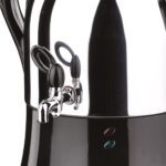 نمایی از کتری قوری شیردار برقی چی کولیک کرکماز (1/2 و 3 لیتر -مشکی و استیل )کد 04-341