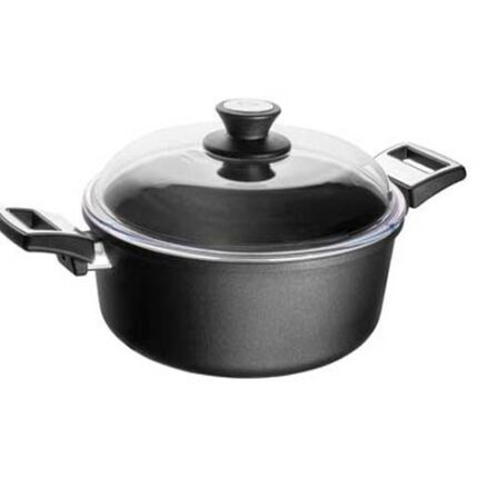 نمایی از قابلمه-سایز-26-و-عمق-12-با-دسته-استیل-کد-00256