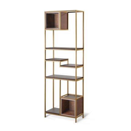 قفسه روکش چوب مدل W1450