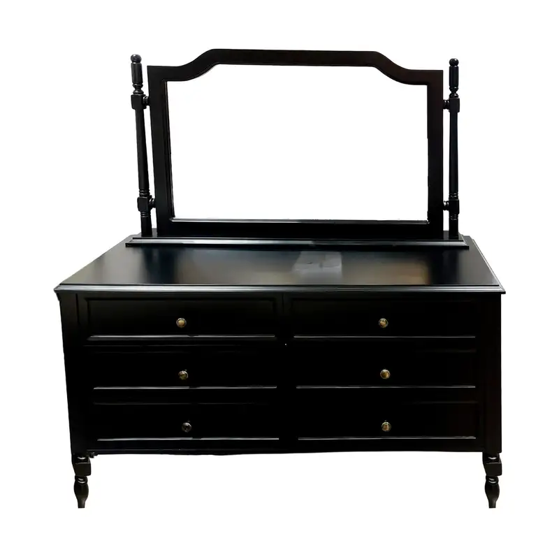 میز آرایش لامیا رنگ مشکی