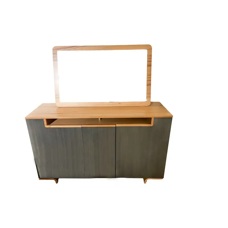 کنسول هومان پوششی پتینه خاکستری