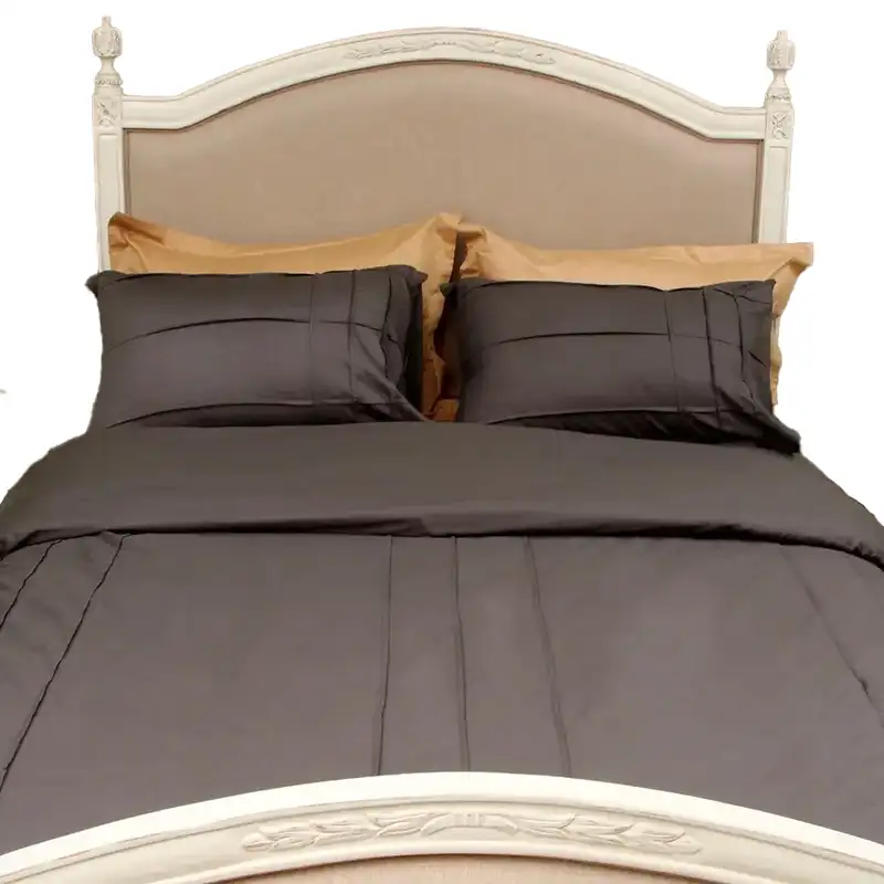 سرویس کاور آتریسا سایز 180 طوسی قهوه ای