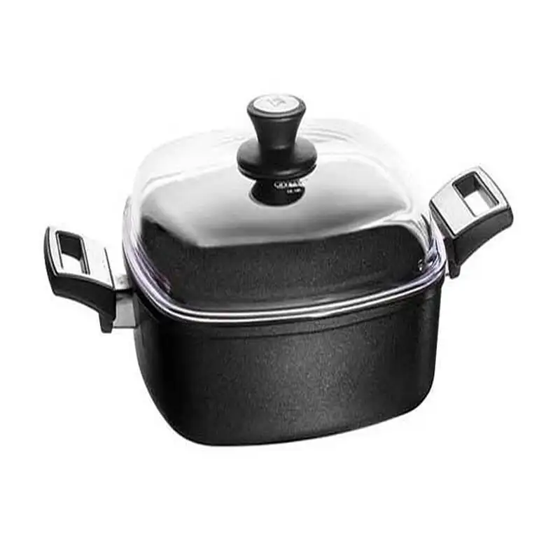 نیم قابلمه سایز 26*26*8 سری 11 تیتانیوم دایموند کد 08245