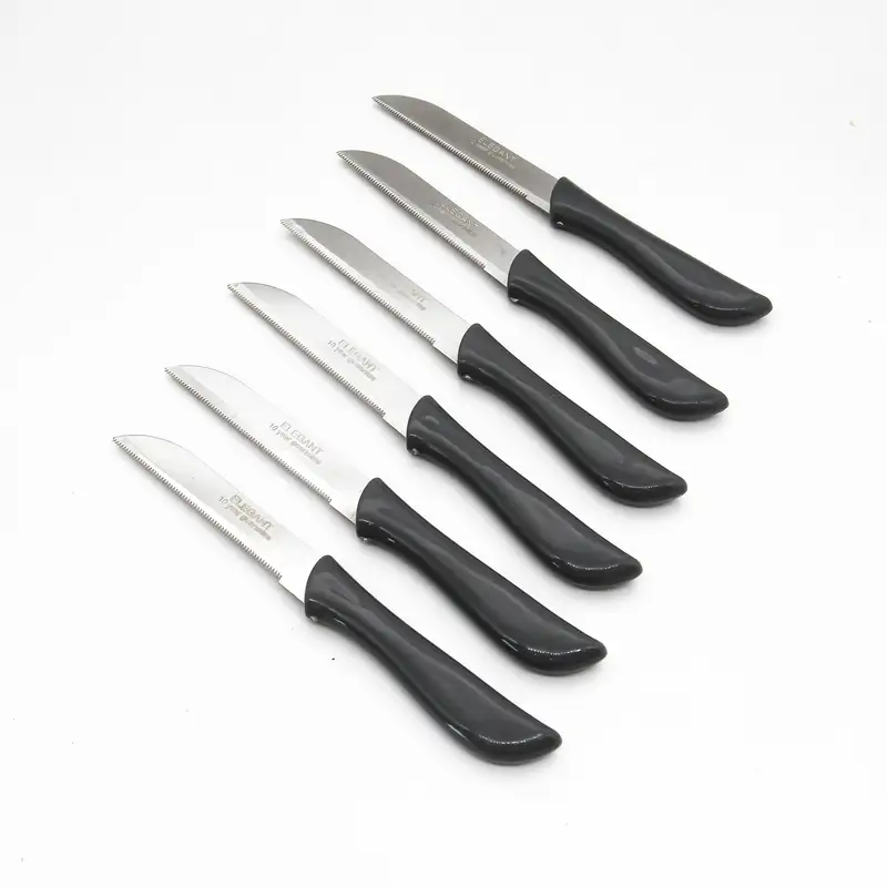 ست 6 تایی چاقوی اره ای میوه خوری تیغه آلمانی الگانت 828