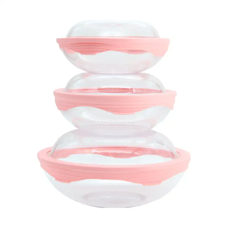 ظروف فریزری سه تکه سان رایز با رینگ سیلیکونی کره ای