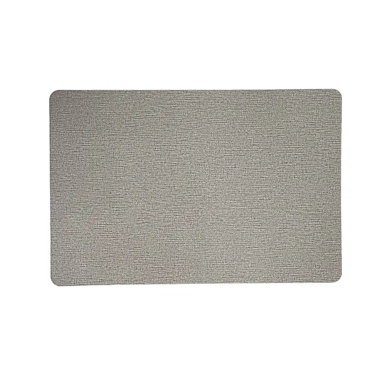 زیر بشقابی چرمی کرم