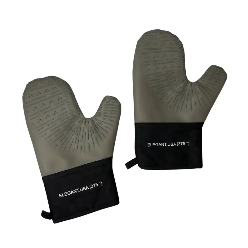 دستکش بزرگ سیلیکونی فر تحمل حرارت 375 درجه الگانت 548