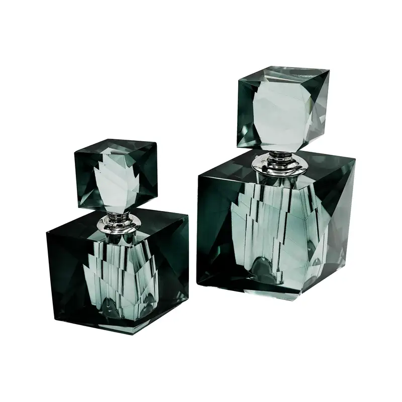 پرفیوم سبز جفتی چند وجهی کد 10630