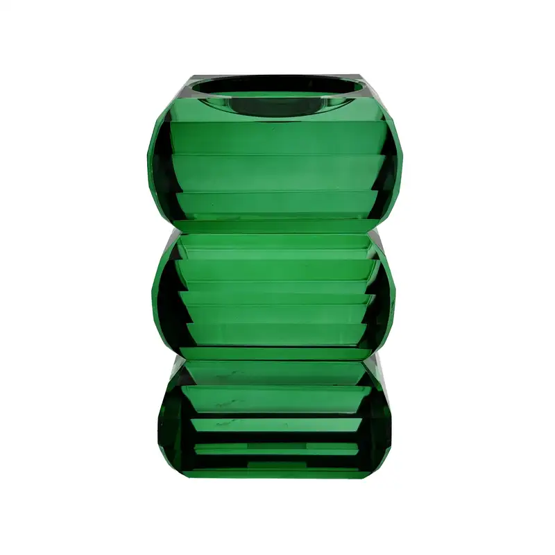 شمعدان سه طبقه سبز کد 10447