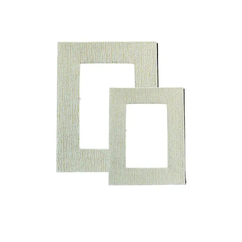 قاب سفید طلایی سه سایزی کد 10088/5